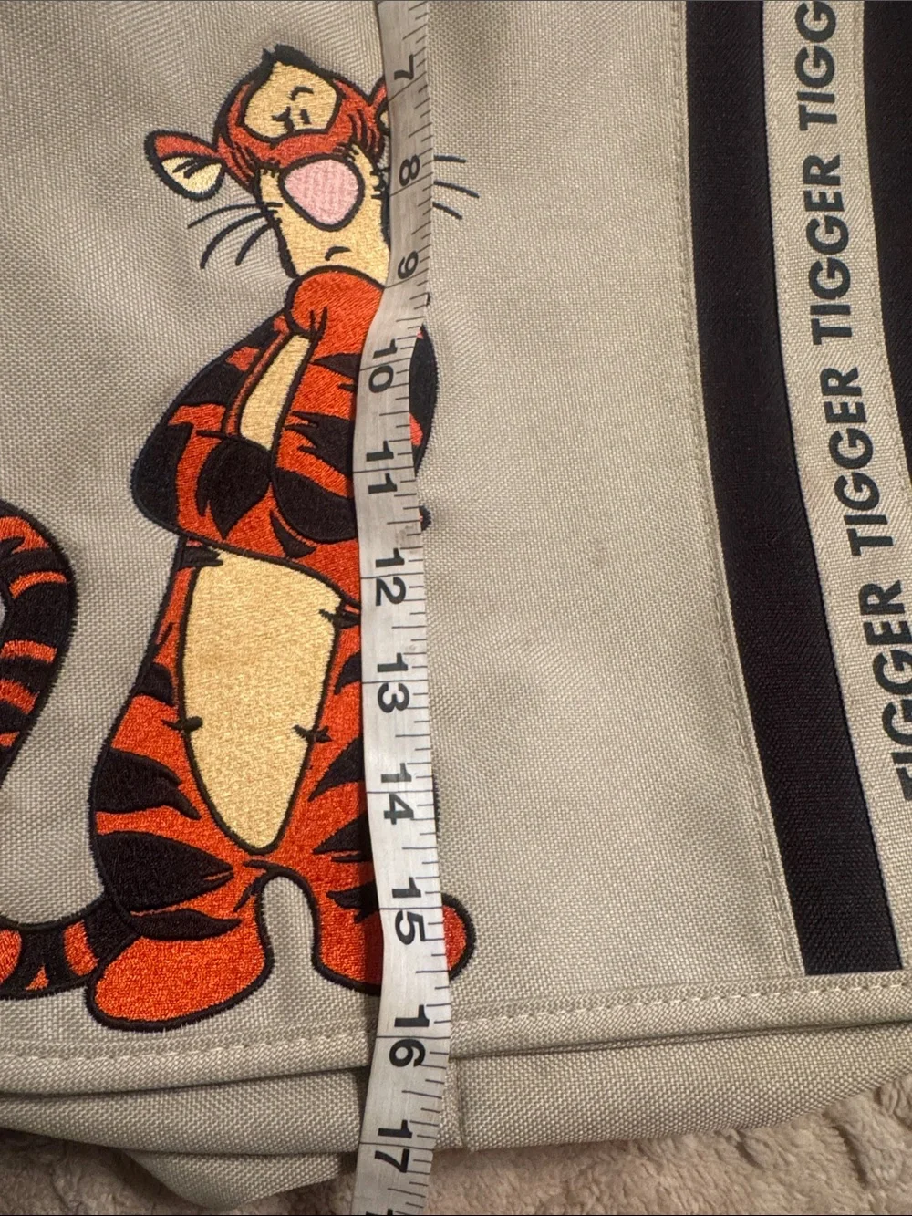 Disney Tigger Kids Backpack in Light Gray, Orange, Black
